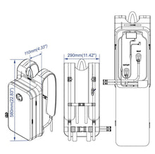 Load image into Gallery viewer, COMPCOOLER Dual Backpack ICE Water Circulation Unit with Two 5.0 L Bladders