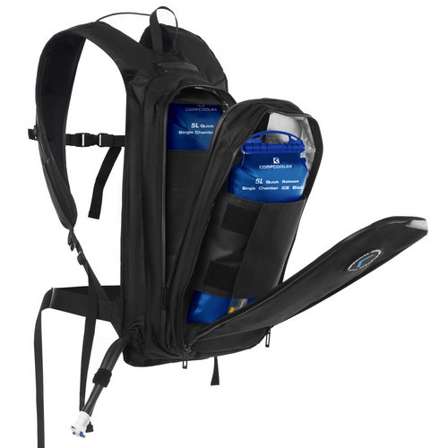 COMPCOOLER Dual Backpack ICE Water Circulation Unit with Two 5.0 L Bladders