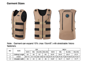 COMPCOOLER Beige UniVest ICE Cooling System 3.0L Bladder Flow Control Mode