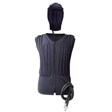 Load image into Gallery viewer, COMPCOOLER Motorcycle Riders Thermal Chiller System 12V DC with Detachable Hoodie V-Neck Vest